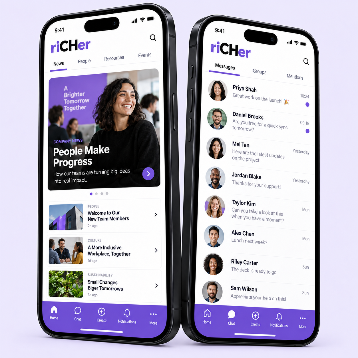 riCHer mobile product concept